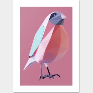 Low Poly Bird Posters and Art